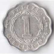 BELIZE 1 cent 1976, KM# 33a, XF