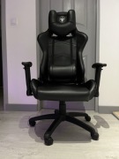 Fotel Silver Monkey Czarny