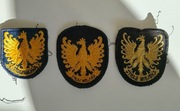 Orły haftowane starsze wersje lata 90 te Straż Miejska lub Gminna