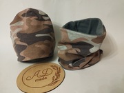 Komplet czapka komin Moro Ocieplany męski 