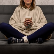 Kocobluza Bluzair Oversize 4w1 | Bluza Koc Szlafrok Poduszka