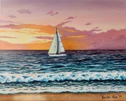 Obraz ręcznie malowany 40x50 cm 