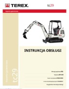 Instrukcja Obsługi TEREX TC 29 PL
