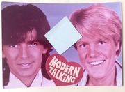 Modern Talking. Fotografia z lat 1980tych. 