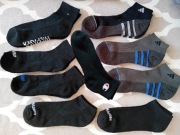 Skarpetki Adidas i inne 42-44, 9 par