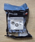 Kontakt Simon 10 Gniazdo antenowe R-TV-SAT końcowe 1dB, biały CASK.01/11