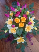 Wiązanka wiosenna na grób