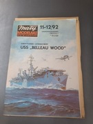 Gazeta Mały Modelarz nr 11-12/92 Amerykański Lotniskowiec USS BELLEAU WOOD