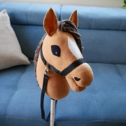 KONIK NA KIJU HOBBY HORSE - DUŻY A4 / A3 - KIJEK 32 CM - NOWY Z METKĄ