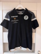 Męska czarna koszulka Polo - Macron "Barrow Celtic Football Club" rozm. M