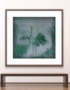 Oryg. print obrazu "Jak skrzydła prawdziwej przyjaźni" z sygnat.