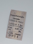 Magnes Bilet Lienfelde (Liniewo Pomorskie) - Schoneck i. Westpr.