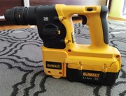 Młotowiertarka akumulatorowa 36V DeWalt DC234 + walizka + akumulator DE9360