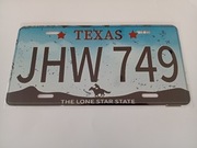 Replika kopia tablica rejestracyjna USA Texas 30,5x15 cm