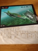 Model kartonowy MSModel Mig 21 Pfm lasery kabina