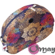 Organizer Obag MOON LIGHT granatowy – mandale złote 2 kieszenie | OMAY