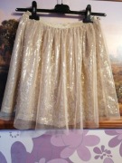Spódniczka złota na zabawę roz 146/152 