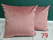D079 poszewki na poduszki 50x50 róż kronos