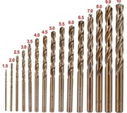 Komplet wierteł kobaltowych M35 1.5 - 10