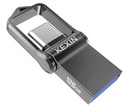 KEXIN U22-Black-128G Pamięć USB 3.0, 128gb Czarna 