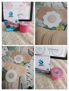 Zestaw tape tejpy plus naklejki na sutki piersi osłonki zaślepki 20 szt.
