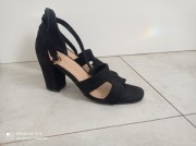 Buty sandały słupek rozm.39