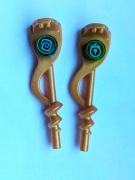 Skales 98138pb003 kostur berło Lego Ninjago 98134 Acidicus njo066 njo040