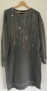 New Collection - bawełniana sukienka w idealnym stanie Oversize