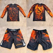 Komplet do bjj, mma SMMASH r.L/XL