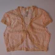 beżowa narzutka rozmiar S/M