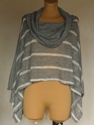 # Lekkie ażurowe ponczo - JANICE - 36 #