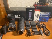 CANON EOS R + RF24-105mm F4 L + RF 100-400mm F5.6-8  i dużo więcej 