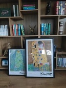 zestaw dwóch plakatów na płótnie Gustav Klimt