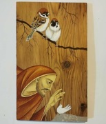 Św. Franciszek i mazurki na starej desce