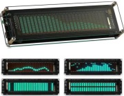 Analizator audio VFD VK  2515 wskaźnik widmo Technics korektor spectrum