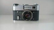 aparat fotograficzny FED 5B z obiektywem Industar-61 L/D 2.8/55