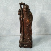 Figurka drewniana rzeźba "mędrzec"