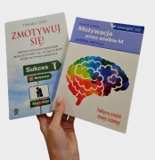 Zestaw książek motywacja przez wielkie M i zmotywuj się! UNIKAT 