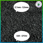 Granulat gumowy 0,1 - 0,6mm SBR EPDM, RUBBER GRANULES