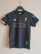 Koszulka dziecięca Liverpool FC, czarna elegancja dla młodych fanów!