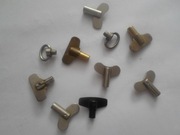 Klucze do nakręcania zegarów, budzików, szt. 10.