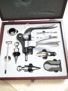 Zestaw 10 częściowy do wina - nie używany Super Prezent dla koneserów