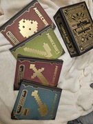 Seria książek Poradnik wojownika Minecraft 4 tomy Egmont