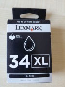 TUSZ ORYGINAŁ LEXMARK 34 XL BLACK 18C0034E 34XL