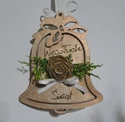 Świąteczny dzwonek 15 cm