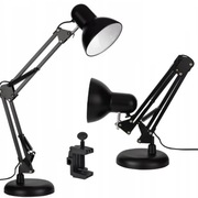 Lampka biurkowa kreślarska z klipsem