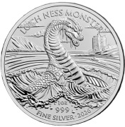 Legenda Lochness (2026) - 1 uncja - Srebrna moneta inwestycyjna