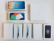 Apple iPhone, iPhone 5, iPhone SE, Huawei Y6 i P9 – Pudełka + karty SIM