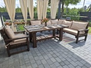 Meble ogrodowe drewniane nowoczesne i stylowe na zamówienie każdy wymiar 