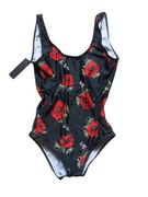 Nowy strój kostium kąpielowy bikini YAS 38,M maki kwiaty